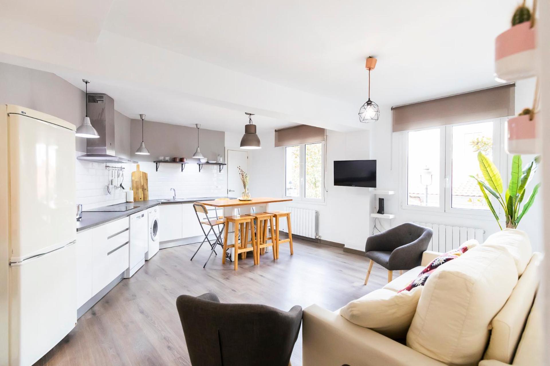 Akomodat En Apartamento Luminoso Junto Al Paseo De La Ria Bilbao Zewnętrze zdjęcie